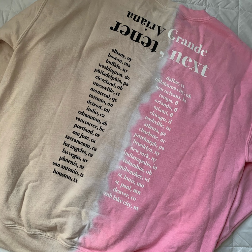 Ariana Grande Tour Sweatshirt